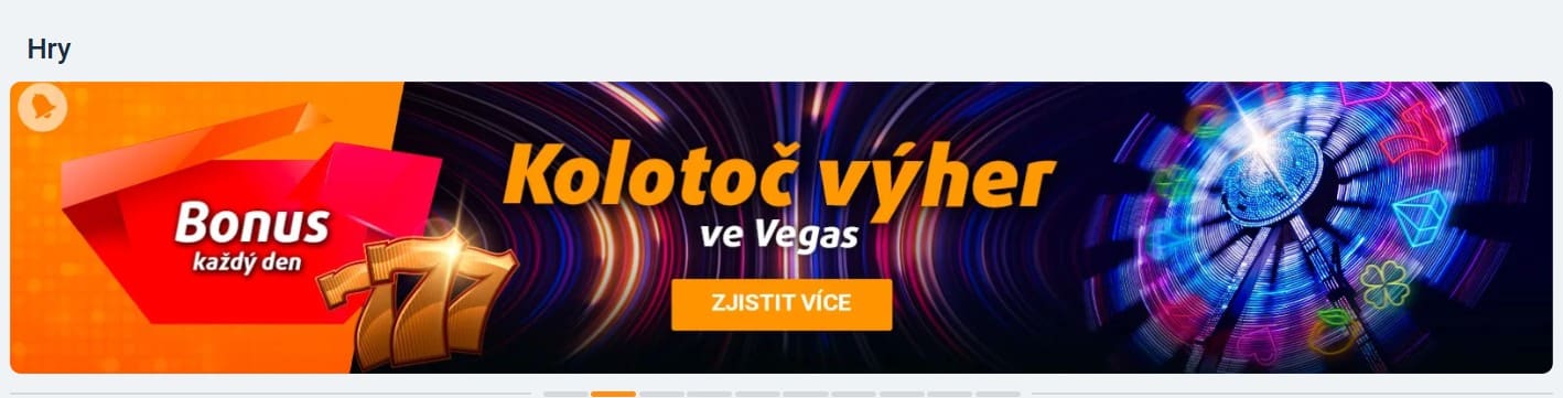 Kolotoč výher Tipsport
