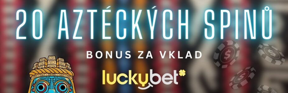 LuckyBet 20 otoček zdarma