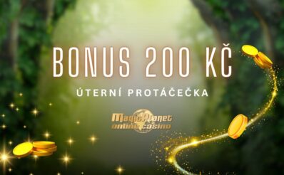 Magic Planet bonus 200 Kč