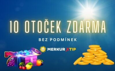 Merkur 10 otoček zdarma bez podmínek