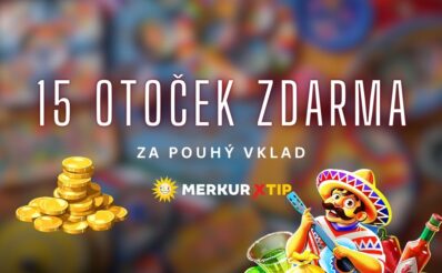 Merkur 15 free spinů za vklad