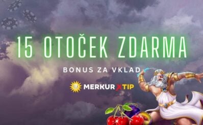 Merkur 15 otoček zdarma