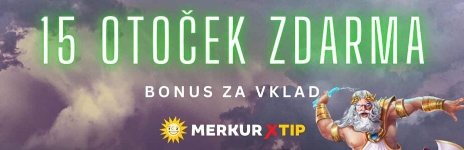Merkur 15 otoček zdarma