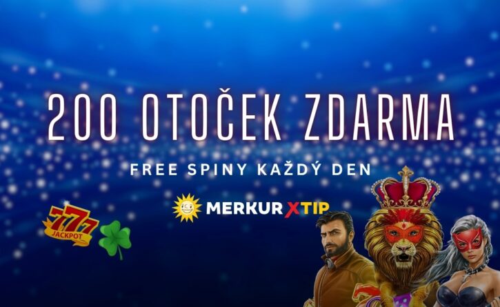 Merkur 200 free spinů