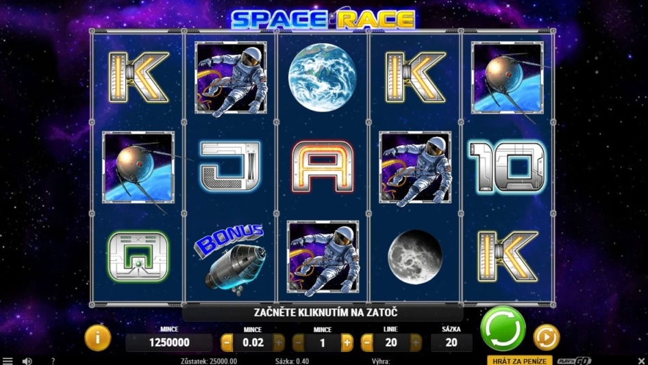 Space Race od Play'n GO