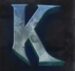 Symbol Písmeno K automatu Testament od Play'n GO