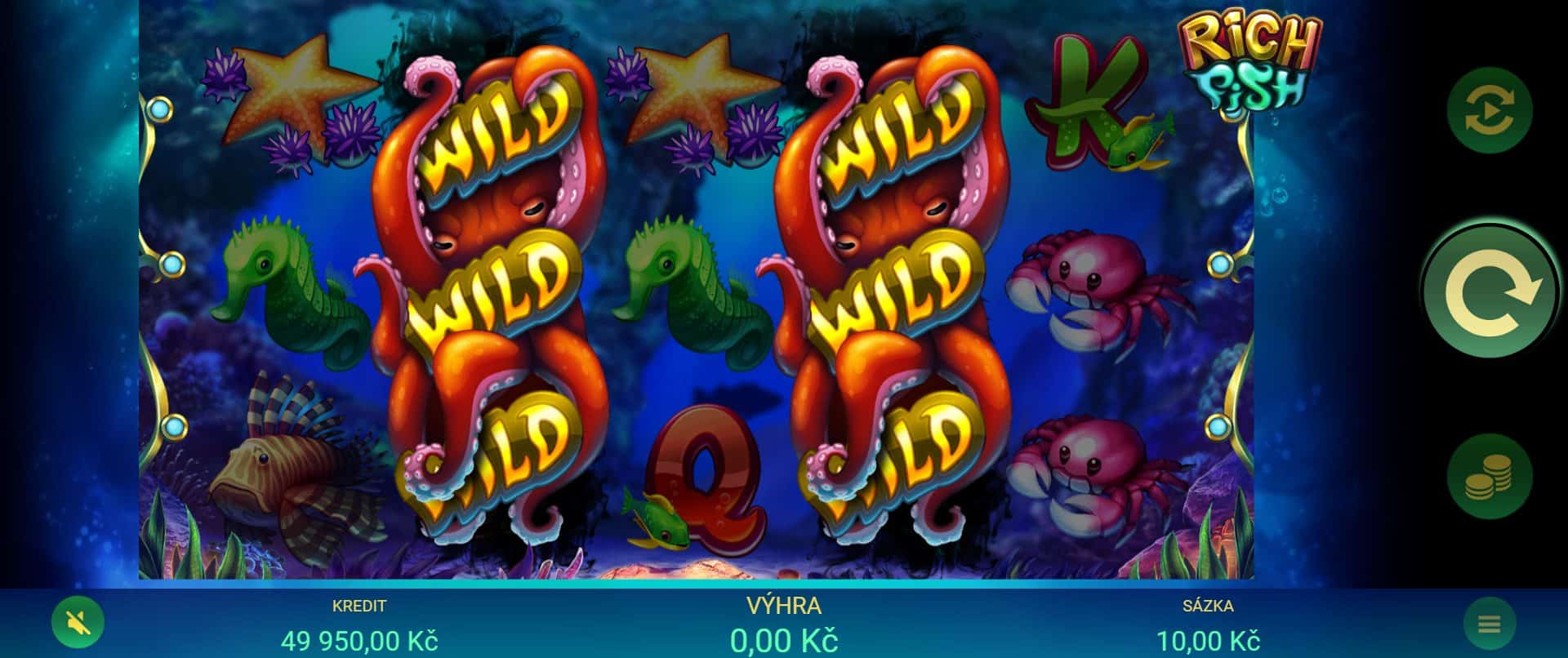 Rich Fish online automat Expanding Wild
