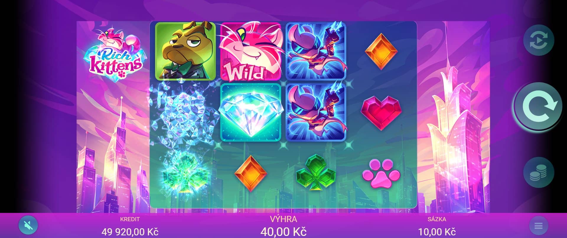 Rich Kittens online automat