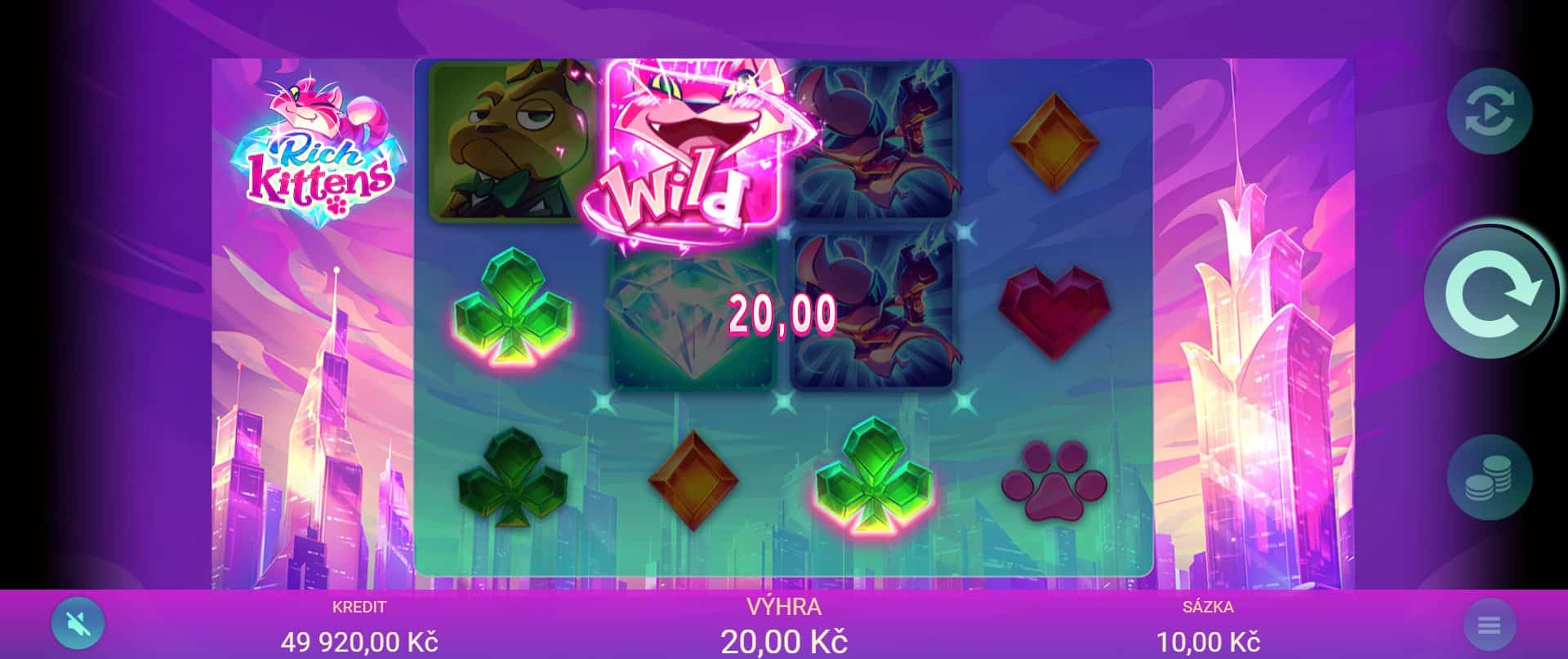 Rich Kittens online automat Wild