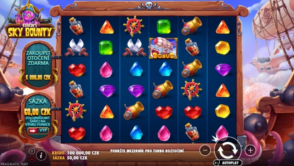Sky Bounty od Pragmatic Play