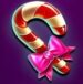 Symbol Cukrová hůl automatu Santa’s Great Gifts od Pragmatic Play