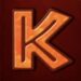 Symbol Písmeno K automatu Safari King od Pragmatic Play