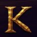 Symbol Písmeno K automatu Shield of Sparta od Pragmatic Play