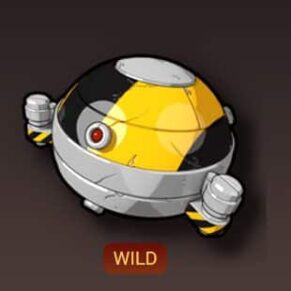 Symbol Wild symbol automatu R.U.R. od Apollo Games