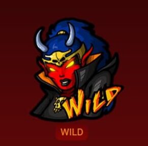 Symbol Wild symbol automatu Red Evil od Apollo Games