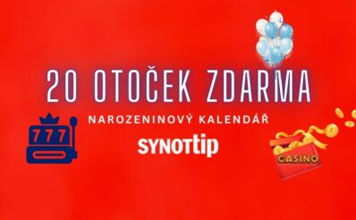Synottip 20 otoček zdarma