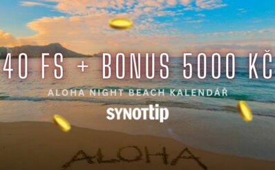 Synottip 40 FS + bonus 5000 Kč