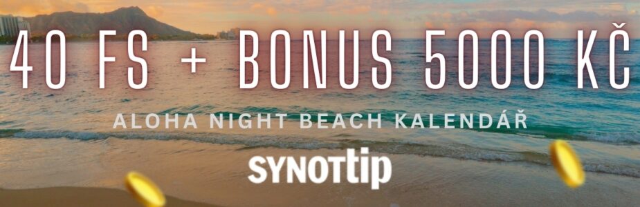 Synottip 40 FS + bonus 5000 Kč