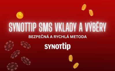 Synottip sms vklad a výběry