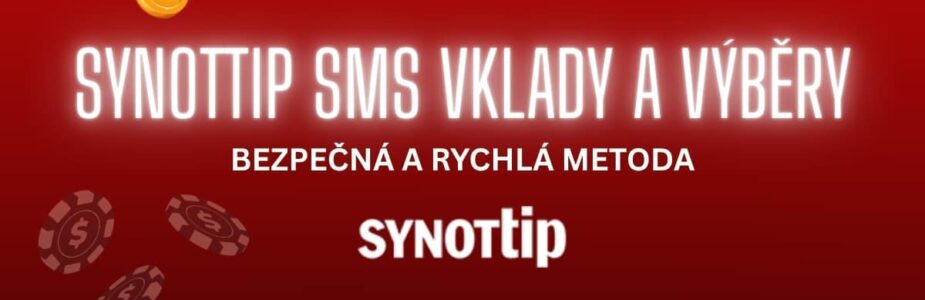 Synottip sms vklad a výběry