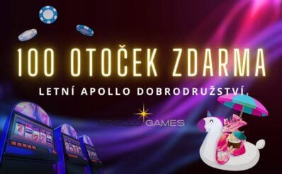 100 free spinů letní dobrodružství Apollo