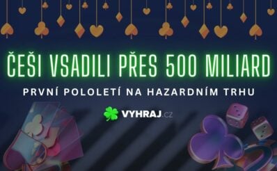Češi vsadili přes 500 miliard v hazardních hrách