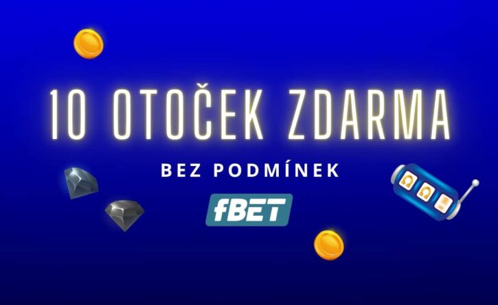 fBet 10 free spinů bez podmínek
