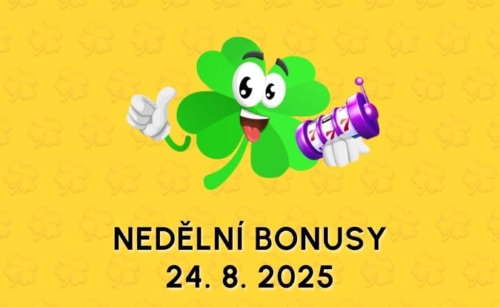 Free spiny a bonusy dnes 24. 8. 2025