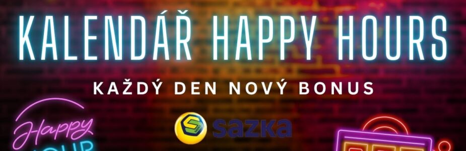 Kalendář Happy Hours od Sazky