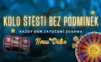 Roztoč dnes Kolo Štěstí bez podmínek v Herně U Dědka!