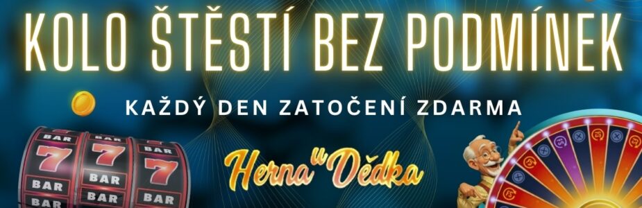 Kolo štěstí v Herně U Dědka