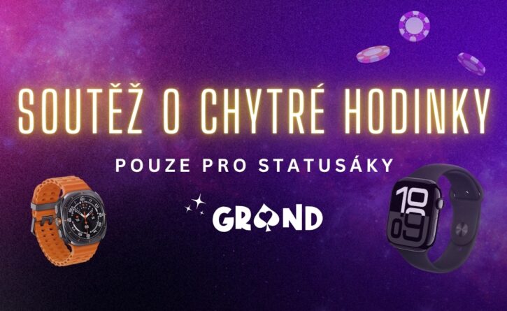 Soutěž o chytré hodinky na Grandwinu