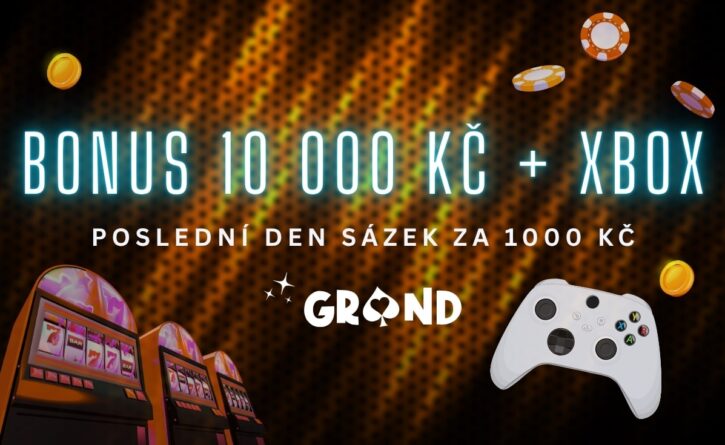 Soutěž o bonus a Xbox v casinu Grandwinu