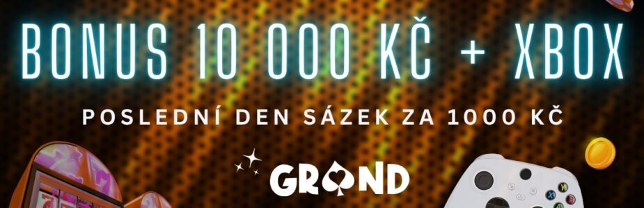 Soutěž o bonus a Xbox v casinu Grandwinu