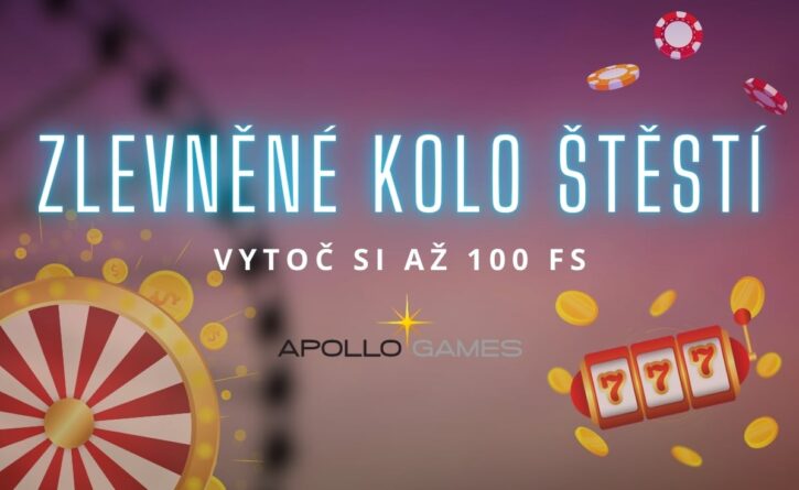 Zlevněné kolo štěstí u Apolla