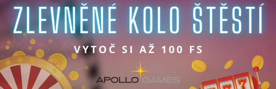 Zlevněné kolo štěstí u Apolla