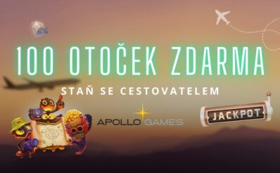 100 otoček zdarma v casinu Apollo Games