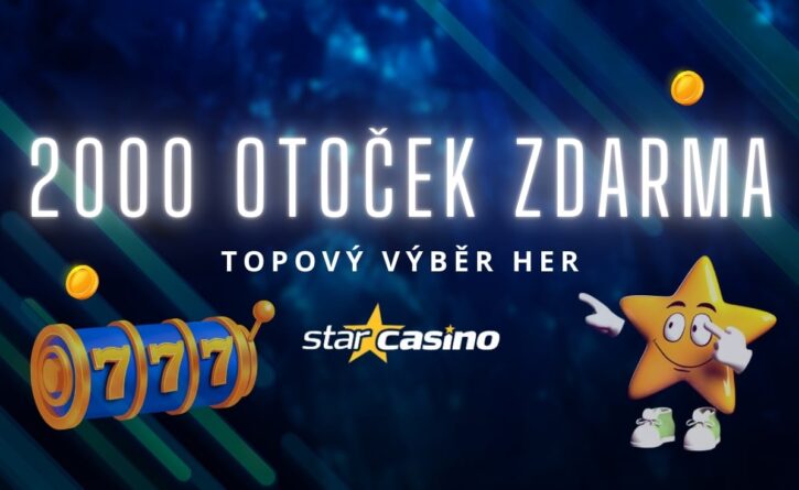 2000 otoček zdarma ve Star Casinu
