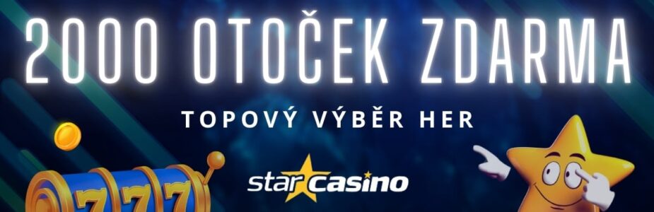2000 otoček zdarma ve Star Casinu