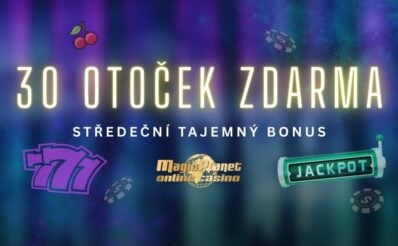 30 tajemných free spinů u Magic Planet