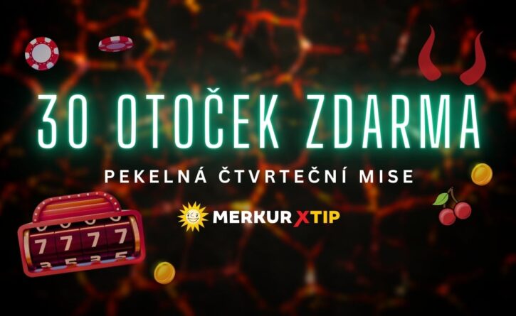 30 free spinů za vklad a aktivitu u Merkuru