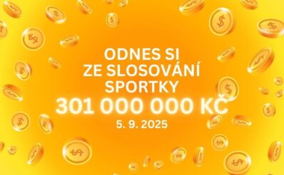 Ulov si dnešní Superjackpot Sportky!
