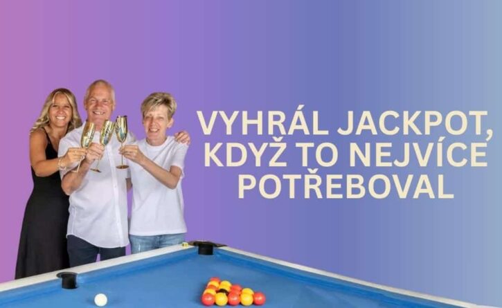 Po dlouhých letech se musel vzdát své profese. Bál se, jak zajistí rodinu a pak přišel jackpot!