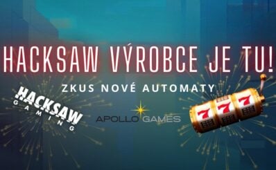 Apollo Games má nového výrobce Hacksaw Gaming
