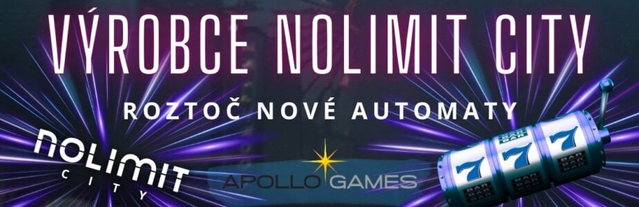Apollo Games má nového výrobce Nolimit city