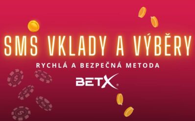 BetX SMS vklady a výběry