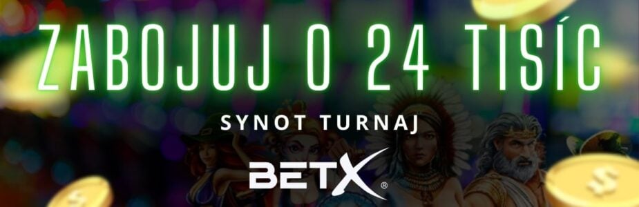 BetX Synot turnaj o podíl z 5 mega!