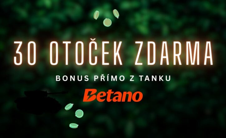 Betano 30 otoček zdarma