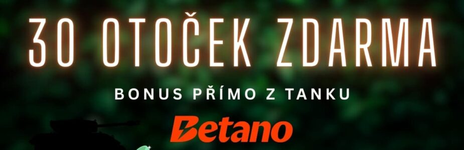 Betano 30 otoček zdarma