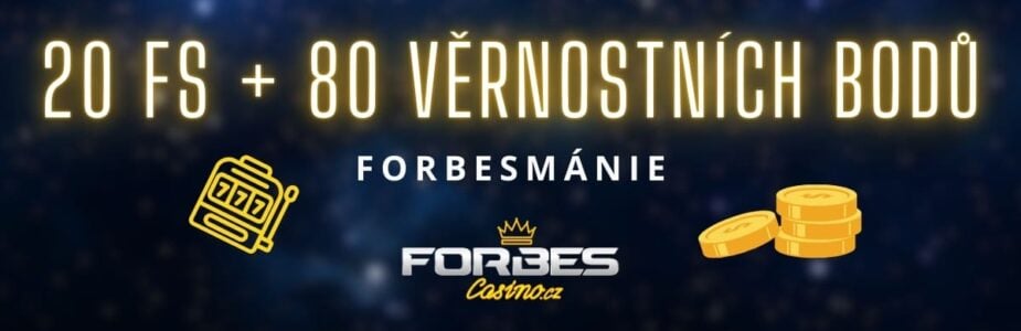 Forbes 20 otoček zdarma a 80 věrnostních bodů